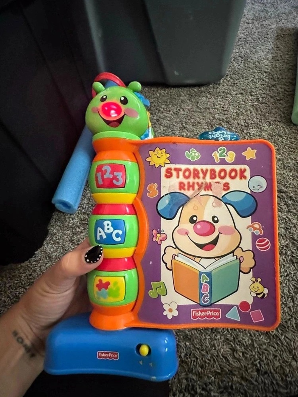 Fisher-Price Storybook Rhymes Interactive Storybook Learning Toy